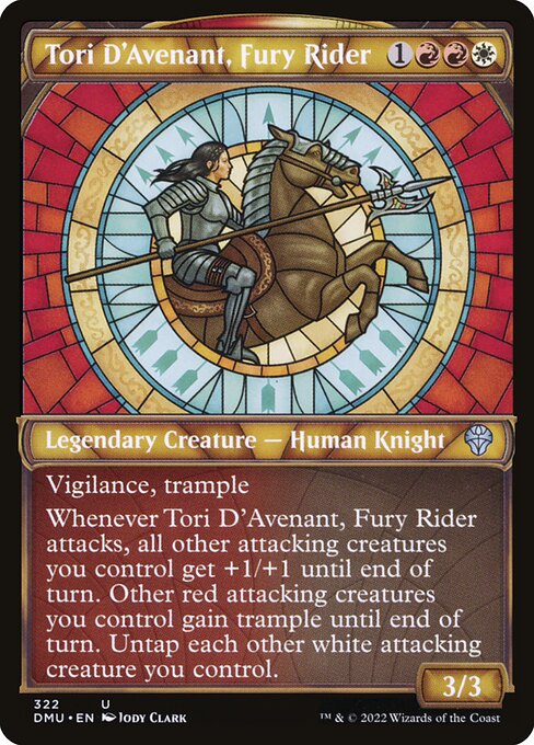 Tori D'Avenant, Fury Rider - Dominaria United - 322