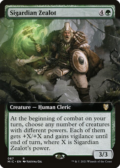 Sigardian Zealot - Midnight Hunt Commander - 67