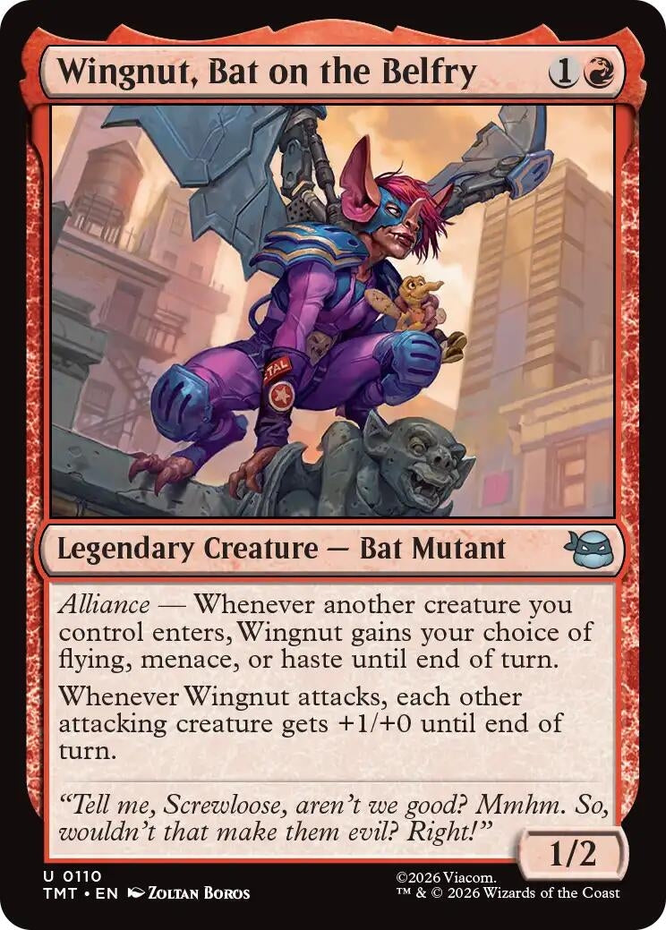 Wingnut, Bat on the Belfry (110) (TMT)