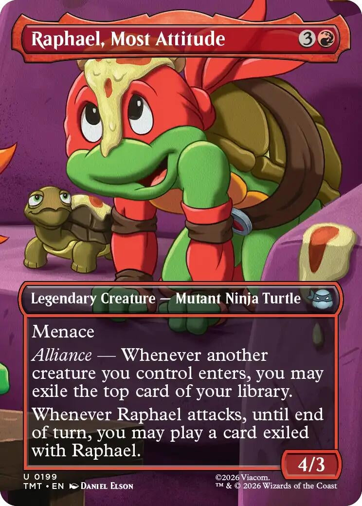 Raphael, Most Attitude (Borderless) (199) (TMT)
