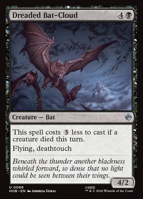 Dreaded Bat-Cloud - The Hobbit - 66