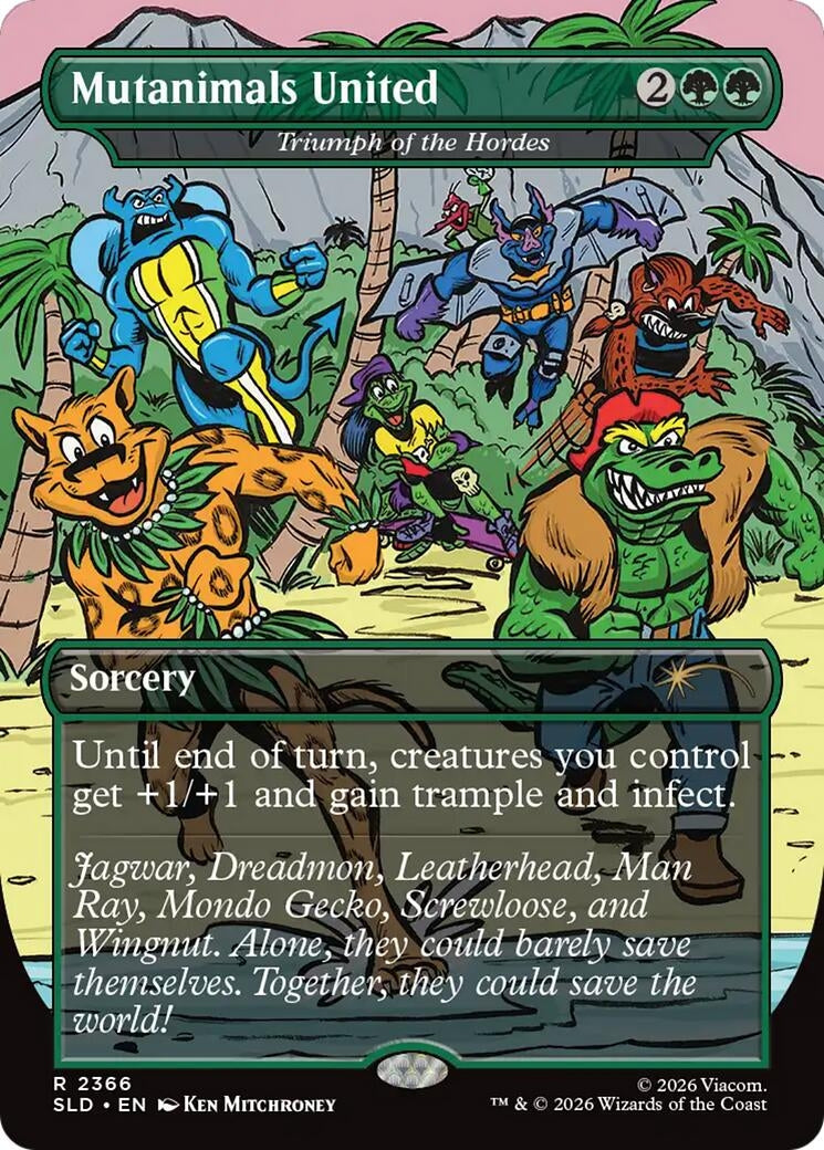 Image for Mutanimals United - Triumph of the Hordes (2366) (SLD) - Magic: The Gathering