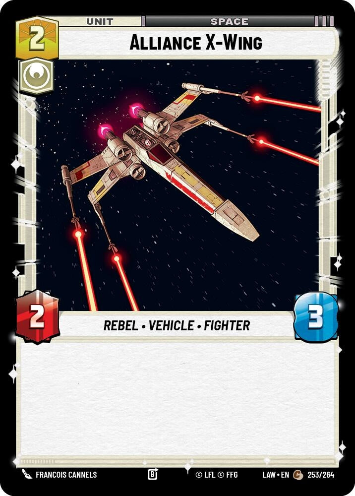 Image for Alliance X-Wing (253/264) (LAW) - Star Wars: Unlimited