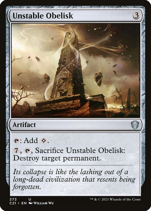Unstable Obelisk - Commander 2021 - 272