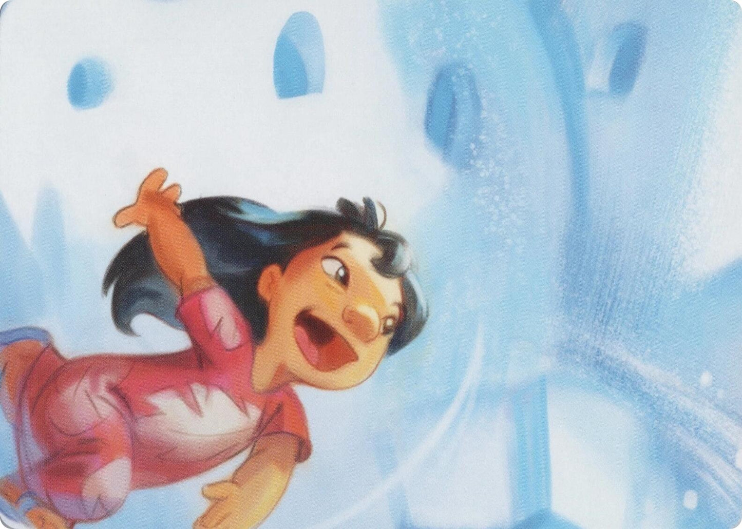 Image for Winterspell Snowball Fight Puzzle Insert (Top Middle) (11) - Disney Lorcana