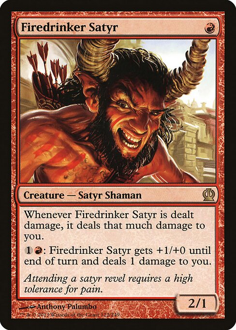 Firedrinker Satyr - Theros - 122