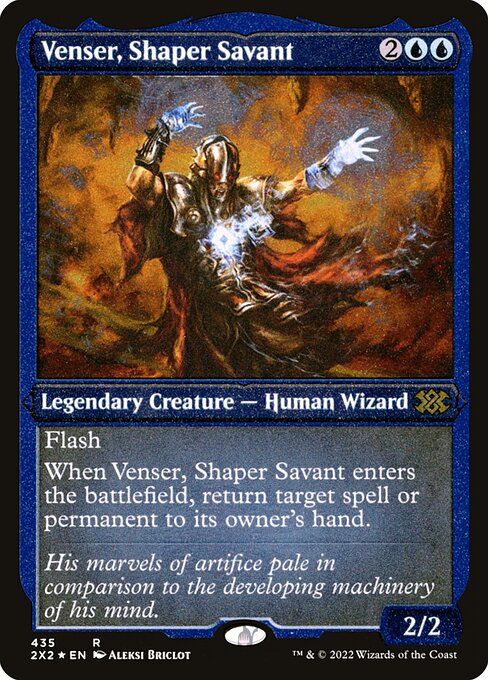 Venser, Shaper Savant - Double Masters 2022 - 435