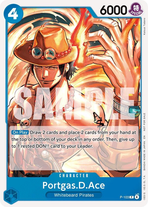 Image for Portgas.D.Ace (Tournament Pack 2026 Vol. 2) (P-103) (OP-PR) - One Piece Card Game
