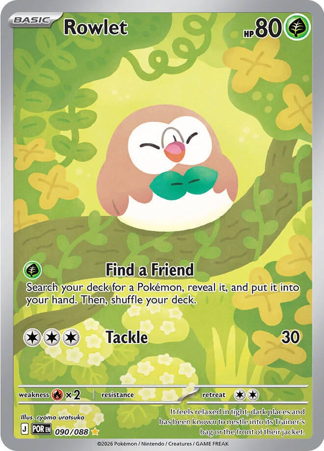 Image for Rowlet (090/088) (POR) - Pokemon