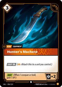 Hunter's Machete - Unleashed - 096/219