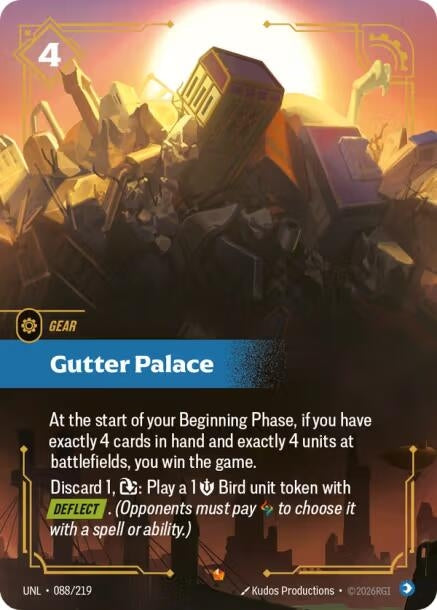 Image for Gutter Palace (088/219) (UNL) - Riftbound: League of Legends Trading Card Game