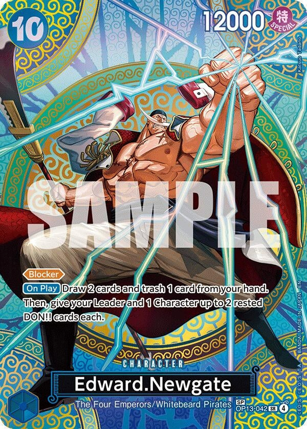 Image for Edward.Newgate (SP) (OP13-042) (OP15-EB04) - One Piece Card Game