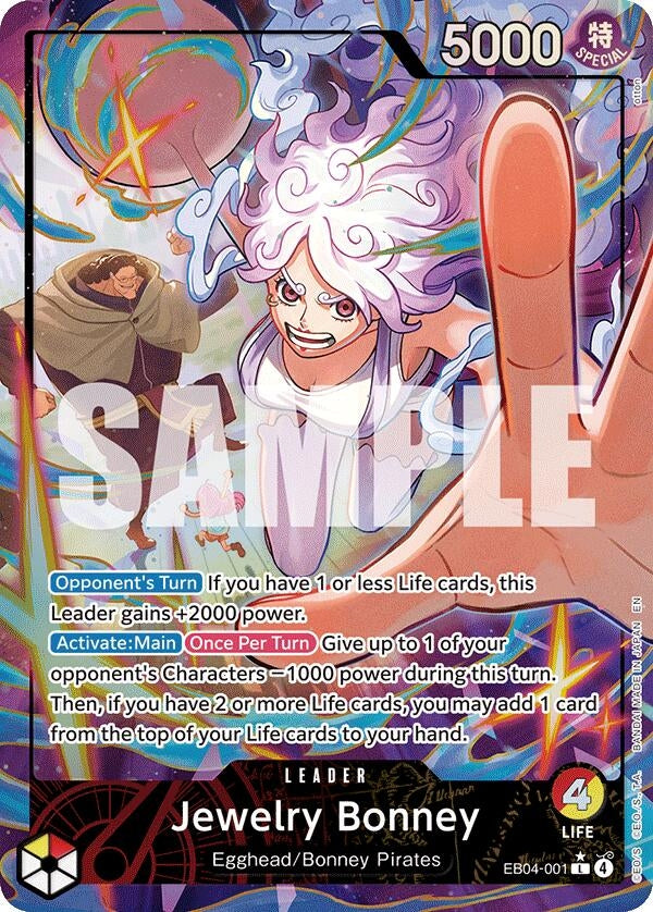 Image for Jewelry Bonney (EB04-001) (Alternate Art) (EB04-001) (OP15-EB04) - One Piece Card Game