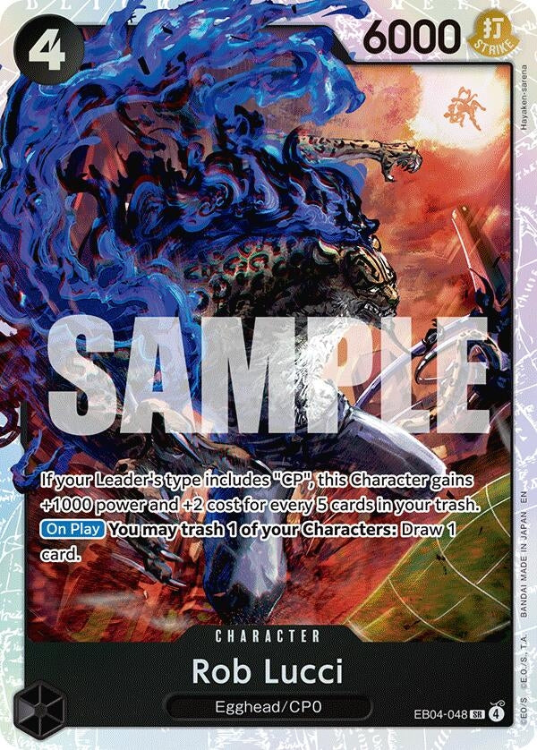 Image for Rob Lucci (EB04-048) (OP15-EB04) - One Piece Card Game