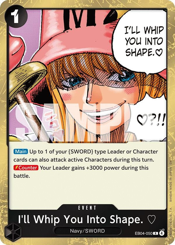 I'll Whip You Into Shape. (EB04-050) (OP15-EB04)