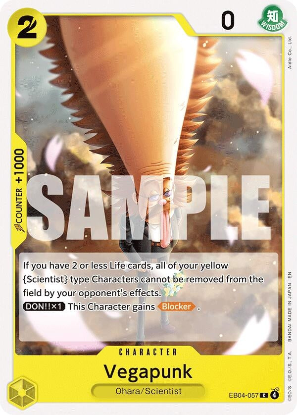 Image for Vegapunk (EB04-057) (OP15-EB04) - One Piece Card Game
