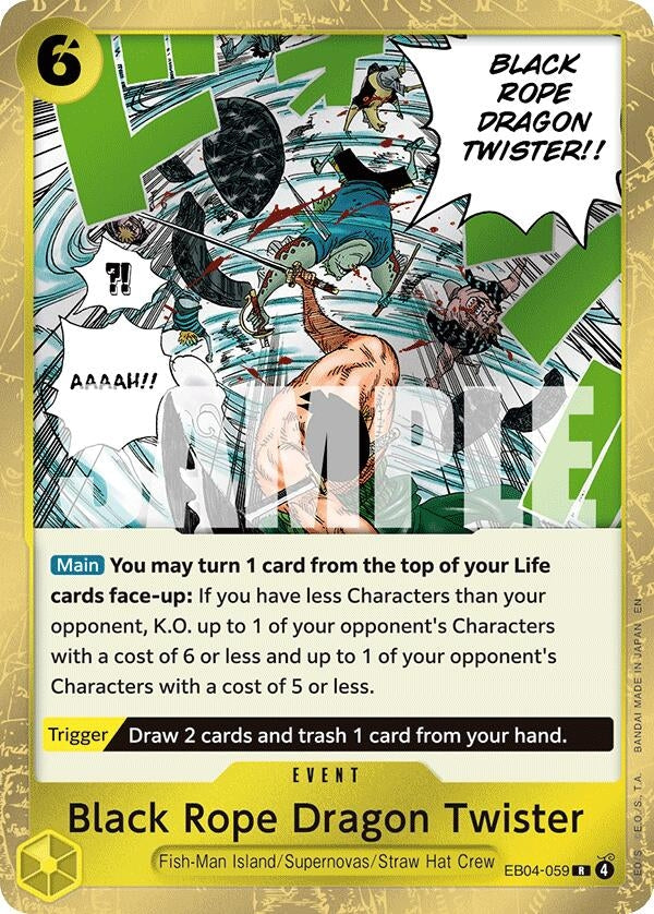 Black Rope Dragon Twister (EB04-059) (OP15-EB04)