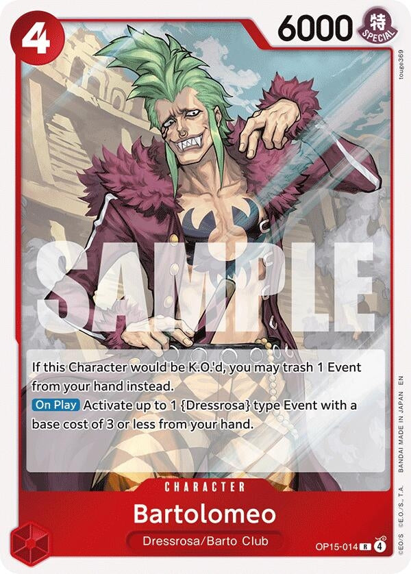 Bartolomeo (OP15-014) (OP15-EB04)