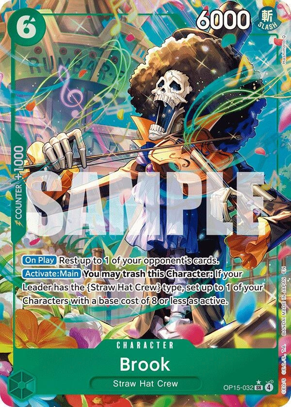 Brook (OP15-032) (Alternate Art) (OP15-032) (Adventure on Kami's Island) (OP15-EB04)