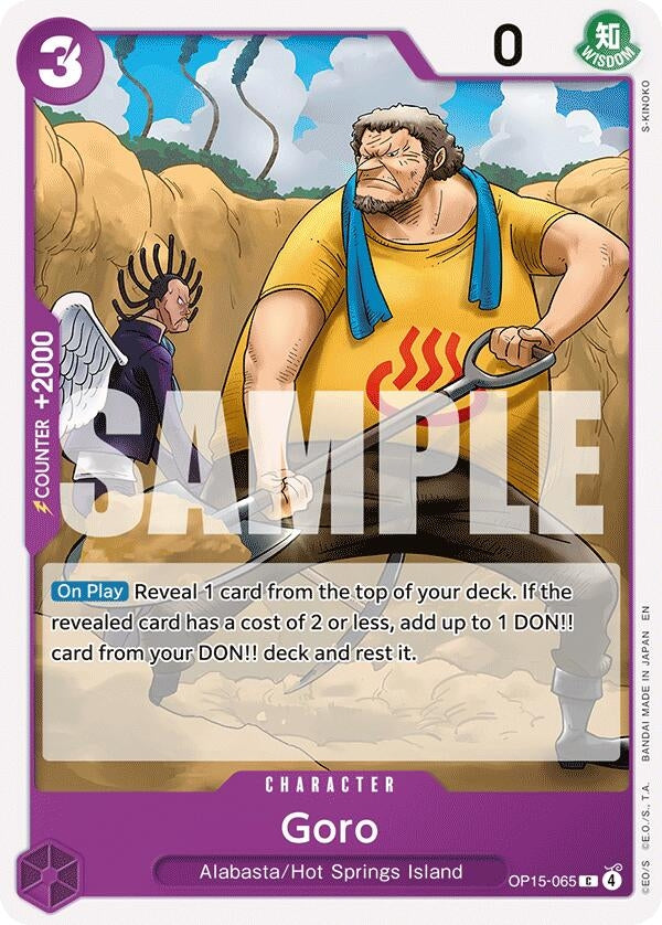 Image for Goro (OP15-065) (OP15-EB04) - One Piece Card Game