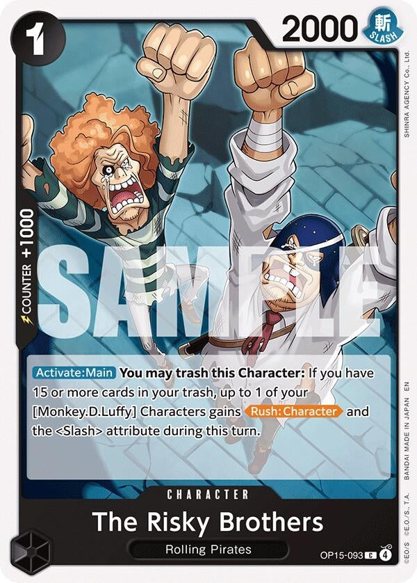 Image for The Risky Brothers (OP15-093) (OP15-EB04) - One Piece Card Game