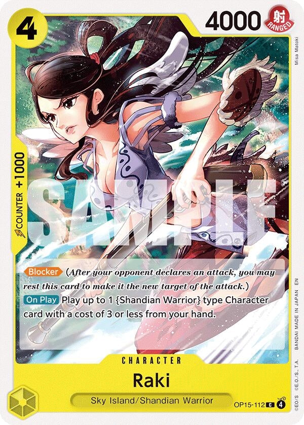 Image for Raki (OP15-112) (OP15-EB04) - One Piece Card Game