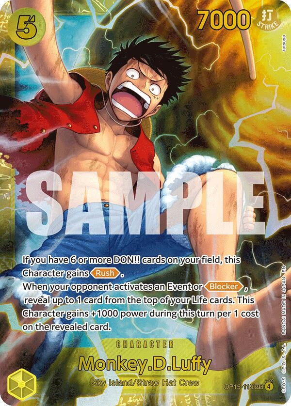 Monkey.D.Luffy (OP15-119) (OP15-119) (Adventure on Kami's Island) (OP15-EB04)