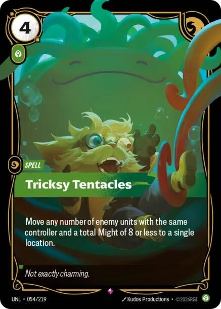 Image for Tricksy Tentacles (054/219) (UNL) - Riftbound: League of Legends Trading Card Game