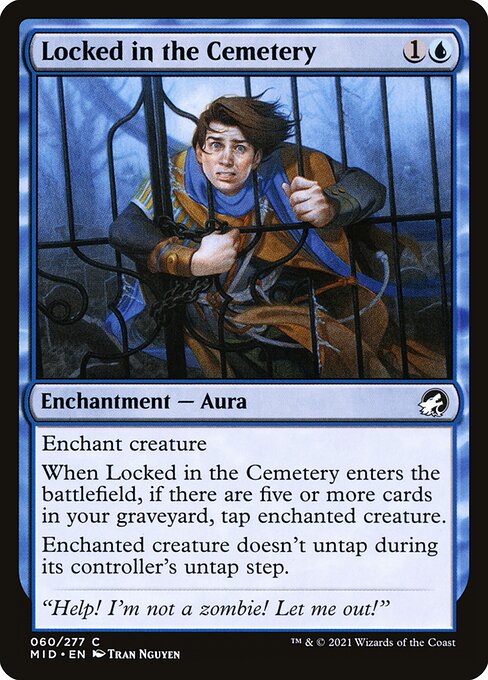 Locked in the Cemetery - Innistrad: Midnight Hunt - 60