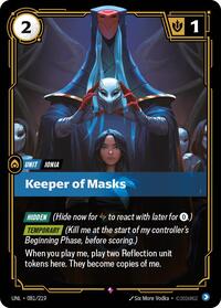 Keeper of Masks - Unleashed - 081/219