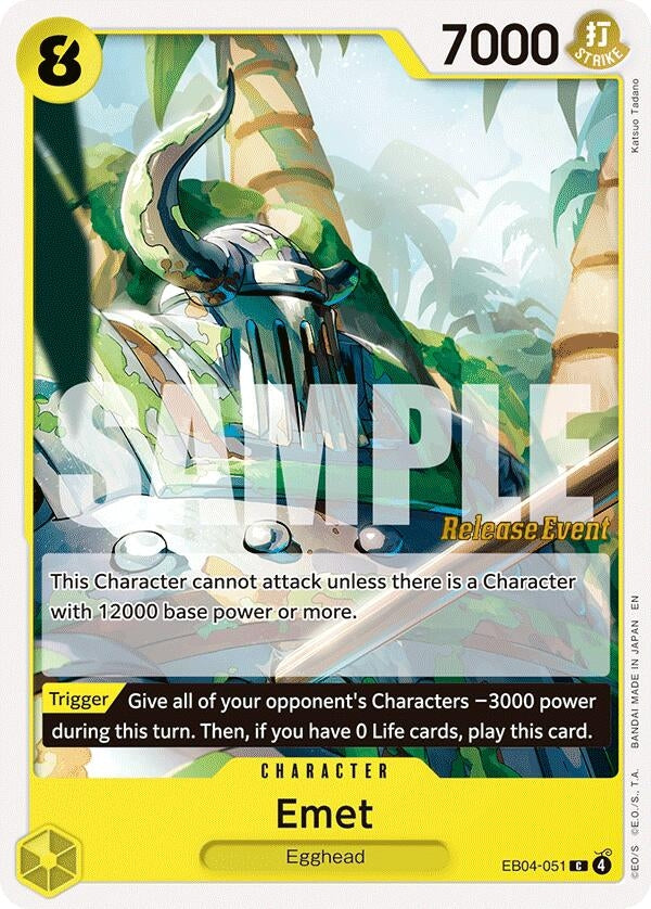 Image for Emet (EB04-051) (OP15 RE) - One Piece Card Game