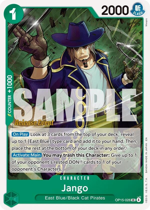 Image for Jango (OP15-026) (OP15 RE) - One Piece Card Game