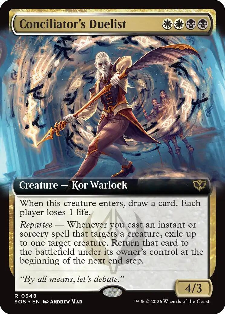 Conciliator's Duelist (Extended Art) (348) (SOS)