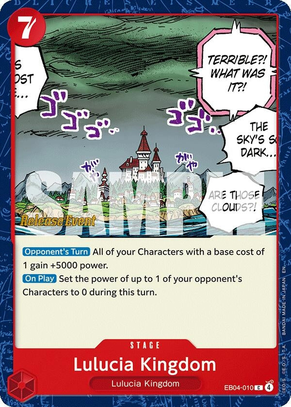 Image for Lulucia Kingdom (EB04-010) (OP15 RE) - One Piece Card Game