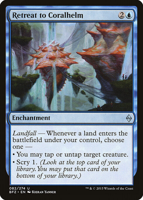 Retreat to Coralhelm - Battle for Zendikar - 82