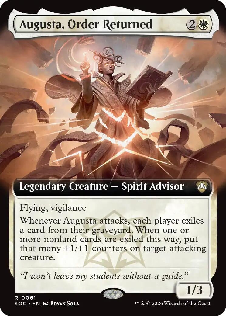 Augusta, Order Returned (Extended Art) (61) (SOC)