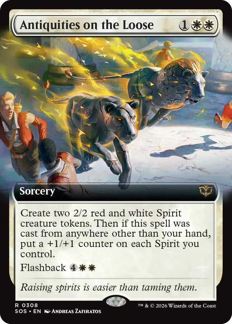 Antiquities on the Loose (Extended Art) (308) (SOS)