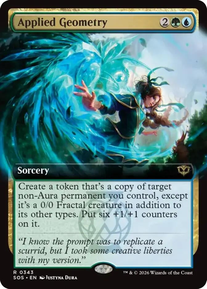Applied Geometry (Extended Art) (343) (SOS)