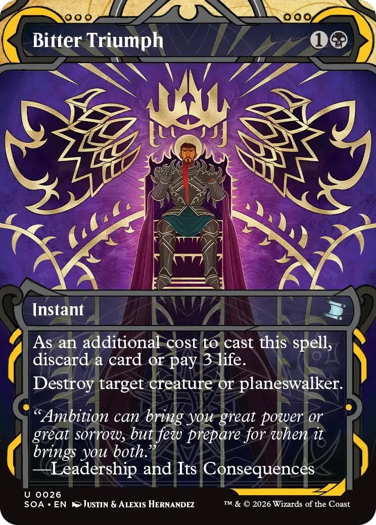 Bitter Triumph (26) (SOA)