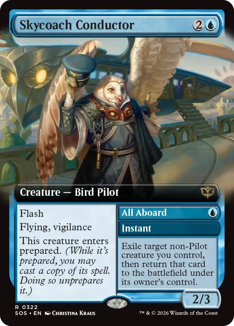 Skycoach Conductor (Extended Art) (322) (SOS)