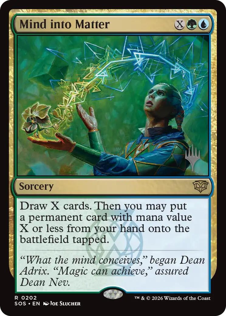 Image for Mind into Matter (202) (PPSOS) - Magic: The Gathering