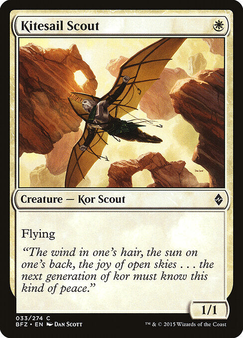 Kitesail Scout - Battle for Zendikar - 33