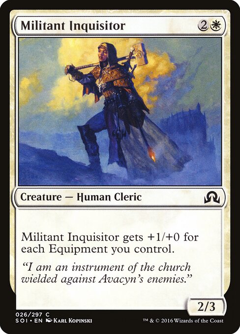 Militant Inquisitor - Shadows over Innistrad - 26
