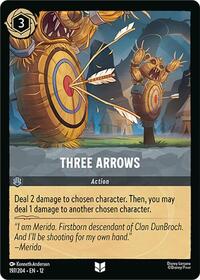 Three Arrows - Wilds Unknown - 197/204