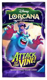 Disney Lorcana: Attack of the Vine! Booster Pack - Attack of the Vine!