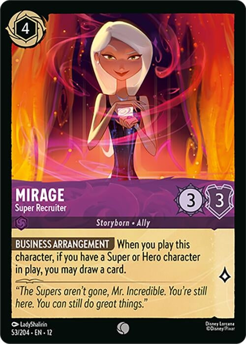 Image for Mirage - Super Recruiter (53/204) (12) - Disney Lorcana