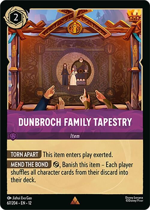Image for DunBroch Family Tapestry (67/204) (12) - Disney Lorcana