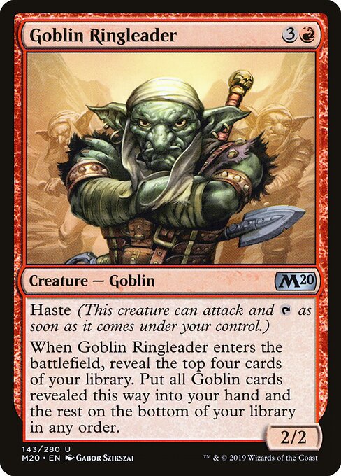 Goblin Ringleader - Core Set 2020 - 143