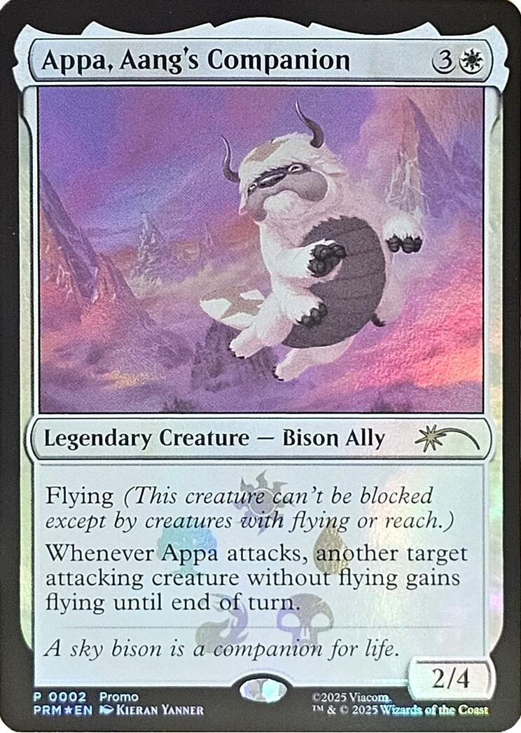 Image for Appa, Aang's Companion (2) (MEDIA) - Magic: The Gathering