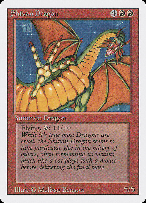 Shivan Dragon - Revised Edition - 177